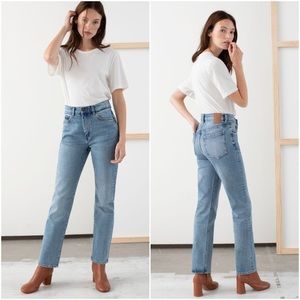 & Other Stories Slim Fit High Rise Jeans
